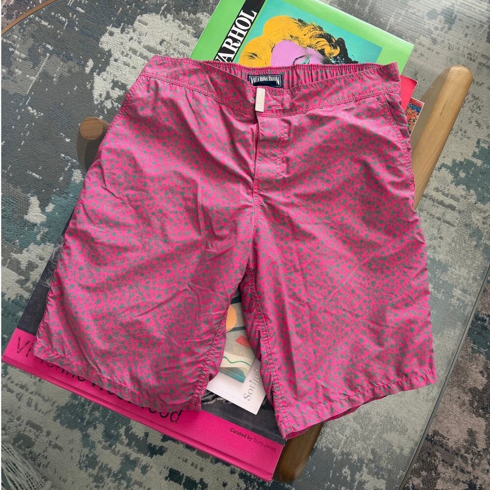 Vilebrequin Men's Turtle Swim Trunks Board Shorts